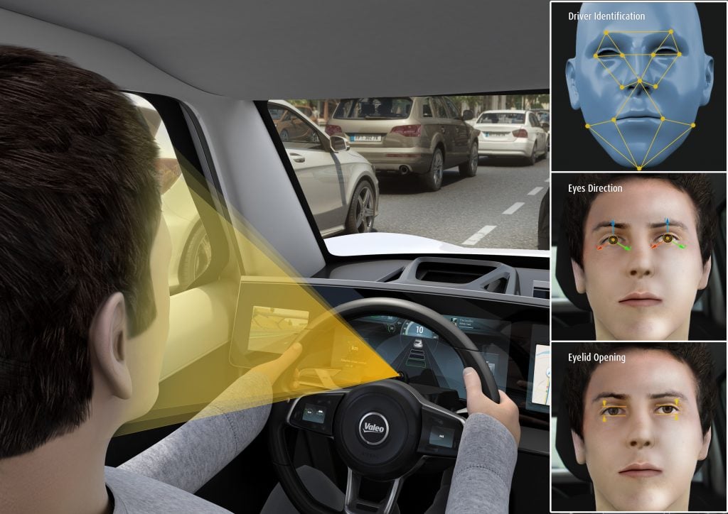 driver monitoring dashcam with ADAS